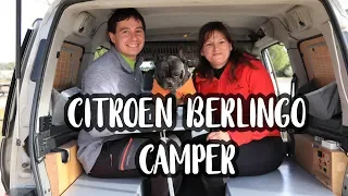 #13 Berlingo MiniCamper con poty ecológico y agua caliente | Al Son de mi Furgón
