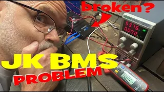 Testing the JK BMS... but instead I found a problem! 🤔😑