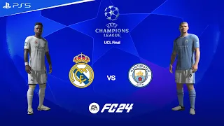 FIFA 24: Real Madrid vs Manchester City | UEFA Champions League Final | UCL Final | PS5