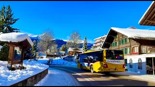 GRINDELWALD Switzerland🇨🇭Most Amazing Swiss Village In Winter ❄️ SWISS Valley