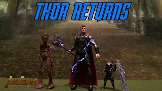 Thor arrives in Wakanda! - Avengers Infinity War Stop Motion