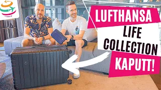 1. Reise & kaputt: Lufthansa Life Collection, Meinung, Reparatur + GIVEAWAY | YourTravel.TV