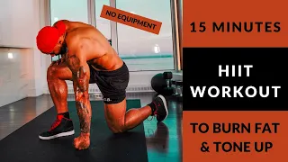 15 minutes HIIT FULL BODY TO LOSE WEIGHT, BURN FAT & TONE UP! ( no equipment )