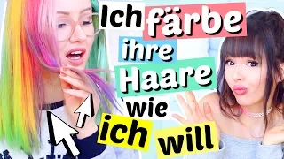 Ich färbe die Haare meiner BFF wie ICH WILL 😱 | ViktoriaSarina