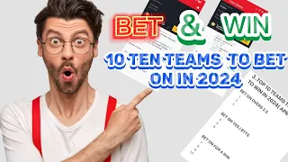 TOP TEN TEAMS FOR BOTH TEAMS TO SCORE & OVER 2.5  | #bettingstrategy #longviralvideo