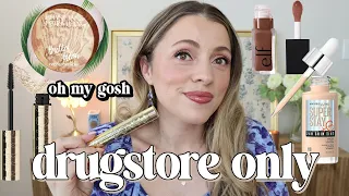 Drugstore Makeup ONLY 💎  my new faves, GRWM, and shop my stash!