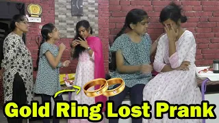 My Akka Cried😭on her Birthday🎂 || Gold Ring Missing Prank || Ammu Times || Amirtha Varshini ||