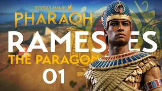THE RISE OF RAMESSES! Total War: Pharaoh - Ramesses Early Access Campaign #1