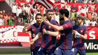 EA Sports FC 24 Gameplay: Sevilla FC vs FC Barcelona - (Xbox Series X) [4K60FPS]