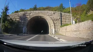 Driving in Crimea: Ялта - Севастополь 01/10/2021 (timelapse 4x)