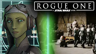 Hera Syndulla and Chopper cameos in Rogue One: A Star Wars Story