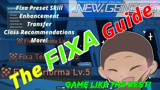PSO2 NGS | The Fixa Preset Skill Guide - Enhancement, Transfer, Recommendations, Weapons, Units, +