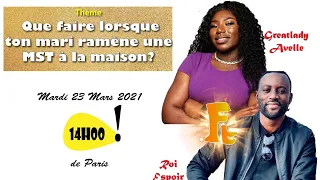 Theme : Que faire lorsque ton mari ramene le VIH à la maison?