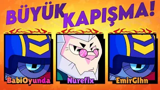 BABİ OYUNDA VE EMİRHAN'LA BÜYÜK KAPIŞMA!! Brawl Stars Türkçe