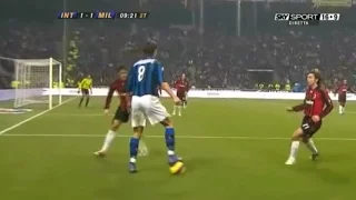 Zlatan Ibrahimović | Inter 2-1 Milan | 2007-08 Serie A Giornata 17