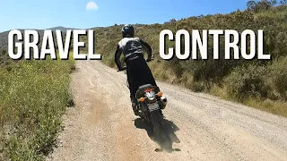 ADV Gravel Road Control| Adventure Motorcycle Riding Tip
