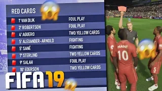 CAN EVERY PLAYER BE SENT OFF ON FIFA 19 CAREER MODE?