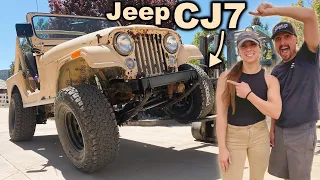 JEEP CJ7 Rescued & Restored!