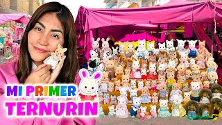 💕Comprando mi Primer Ternurin en El Tianguis de Los Ternurines y Accesorios 🐼🐰🐱| CONNY MERLIN