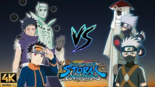 Obito vs Kakashi - From Childhood to Adulthood in Naruto Ultimate Ninja Storm Connections