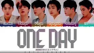 MONSTA X - 'ONE DAY' Lyrics [Color Coded_Eng]