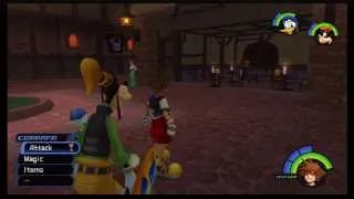 Kingdom Hearts 1.5 Remix - How to open up the chest in Traverse Town