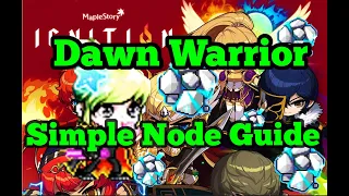 MapleStory Ignition - Simple Dawn Warrior Node Guide