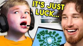 Kid is CAUGHT CHEATING in MINECRAFT...