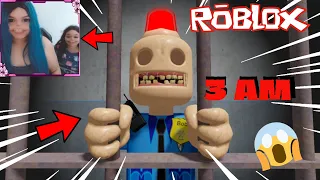 INVITO A MI PRIMA A ESCAPAR DE SIREN COP A LAS 3 AM *LE DA MIEDO* ROBLOX karola20