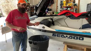 Sea Doo Fender Installation Kit on 2021 Fish Pro