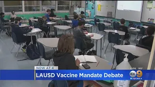 LAUSD Parents Debate Over COVID-19 Vaccine Mandate