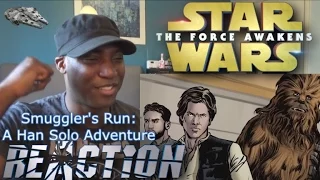 Journey to Star Wars: The Force Awakens Smuggler's Run Animation - REACTION!