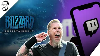 Twitch DMCA Metallica For Playing Metallica At Blizzconline