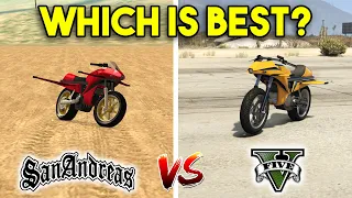 GTA 5 OPPRESSOR VS GTA SAN ANDREAS OPPRESSOR : WHICH IS BEST?