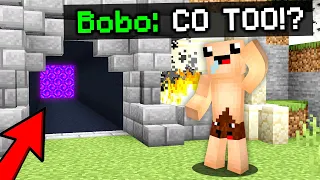 MÓJ TAJEMNICZY TUNEL pod MILIONOWICAMI w Minecraft! / Bobo