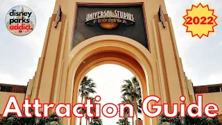 Universal Studios Florida ATTRACTION GUIDE - All Rides + Shows - 2022 - Universal Orlando Resort