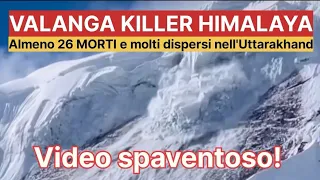 VALANGA "KILLER" sull'HIMALAYA: sono almeno 26 le vittime confermate!