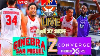 schedule today) BRGY GINEBRA vs CONVERGE) Apr 27 2024).PBA LIVE.GAmE today