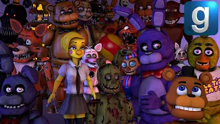 Gmod FNAF | Spawning As Many Ragdolls As I Possible Can 2