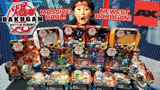 SHOPPING FOR NEW CARDS AND TOYS AT ANIME EXPO! HUGE BAKUGAN BATTLE PLANET COLLECTION HAUL!