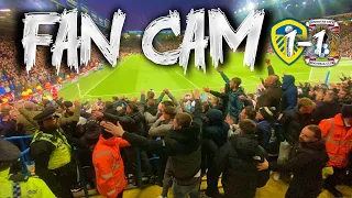 FAN CAM !! Coventry fans in full voice | Leeds 1-1 Coventry