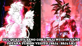 *BEST* 2022 Xeno Goku SSJ4 w/ VEGITO SSJ4 Limit Breaker IN-GAME Fusion! New Skills & Moveset! DB XV2