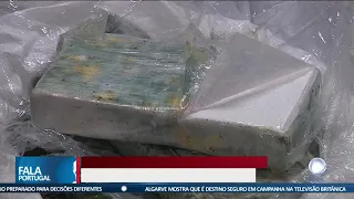 PJ apreende 400 Kg de cocaína no Porto de Sines.