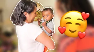 MY BABY MEETS HIS GRANDMA FOR THE FIRST TIME!! *EMOTIONAL*