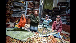 Персидский ковер.  Иран. Почему персидские ковры -лучшие в мире.