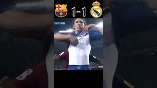 Barcelona vs Real Madrid 2007 La Liga Highlights #football #youtube #shorts