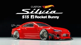 Nissan Silvia (S15) Rocket Bunny Hot Wheels Custom