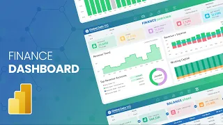 Finance Dashboard in Power BI || Stunning Dashboards for Your Business