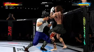 UFC 4:TROLLING WITH VEGETA IN ONLINE WORLD CHAMPIONSHIP