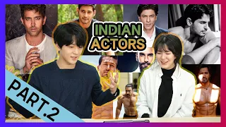 Korean Reaction to Stunning Indian Actors! | What Do Foreigners Think about Indian Actors | Part. 2